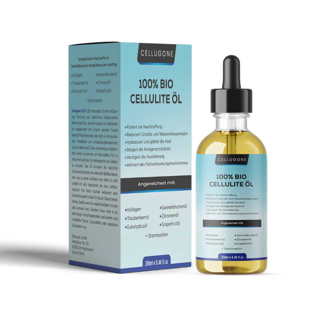 Anti Cellulite & Bauch Körperöl zur Stärkung des Bindegewebes