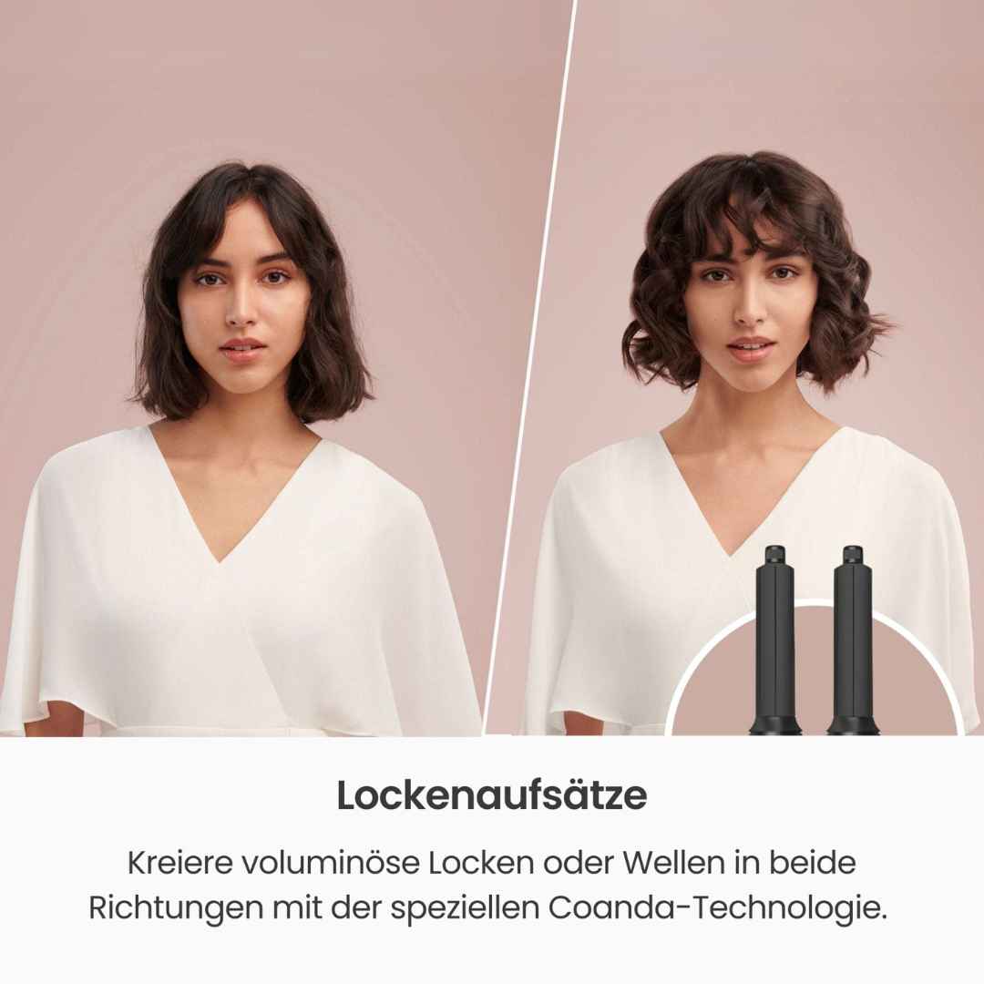 Air-X Hairstyler: Föhnen, Glätten & Locken in einem Gerät