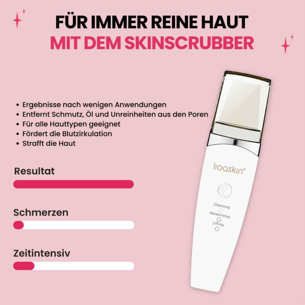 Face Scrubber - entfernt sanft Mitesser & Unreinheiten